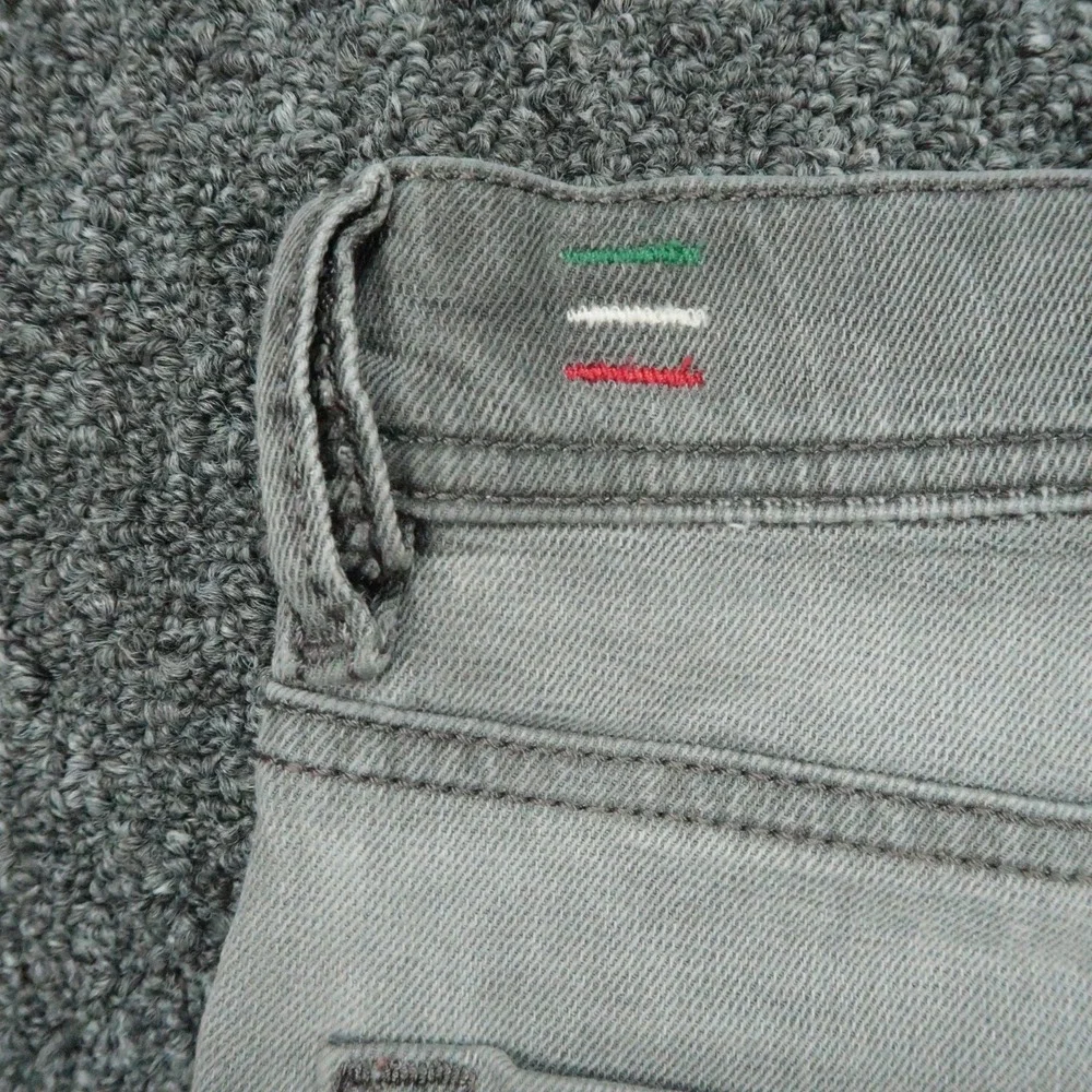 Diesel Jeans Mens 28x30 Gray Tepphar Slim Carrot Tapered Stretch 5 Pocket DNA